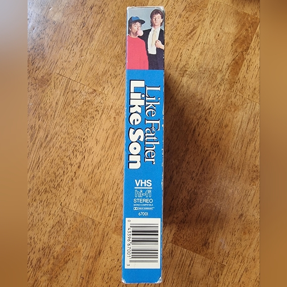 Like Father Like Son Vintage 1987 VHS Movie - Picture 4 of 4